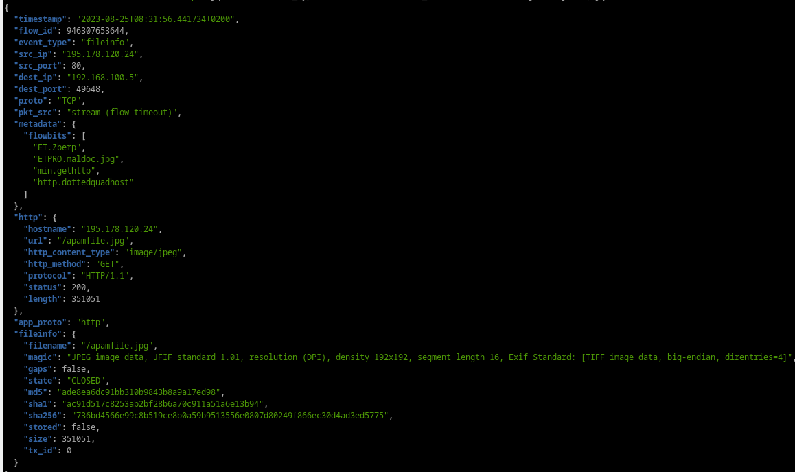 PCAP ANALYSIS